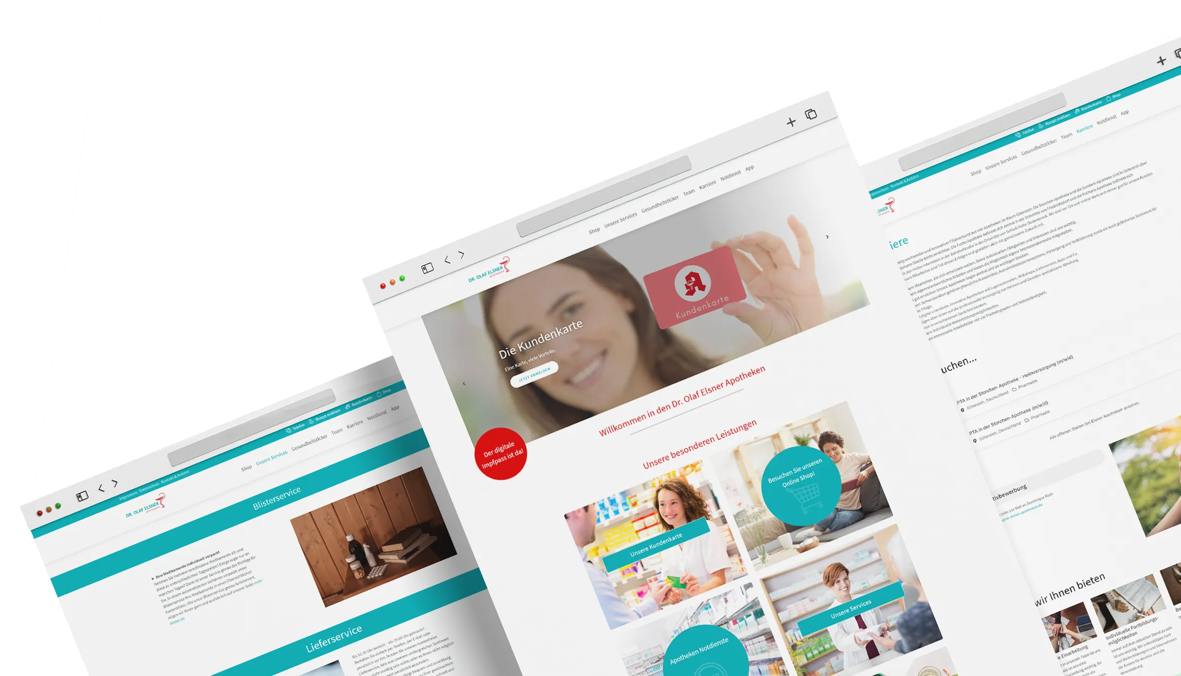 elsner apotheken website desktop